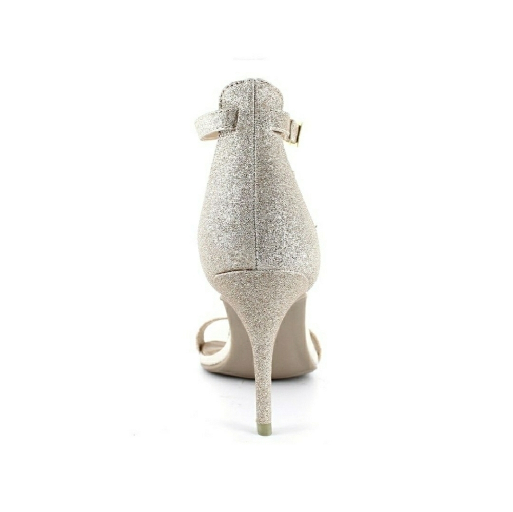 Material Girl Women's Metallic Blaire 12 SandalsS - Picture 3 of 8